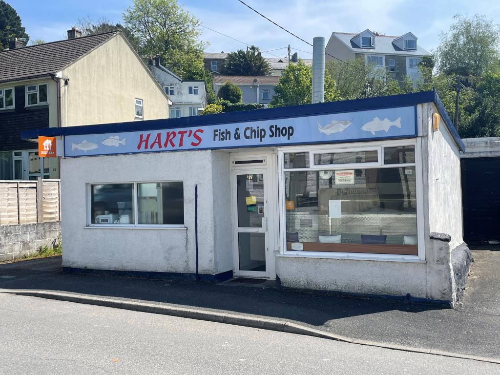 Lot: 91 - DETACHED COMMERCIAL PREMISES - Front fa?ade of property